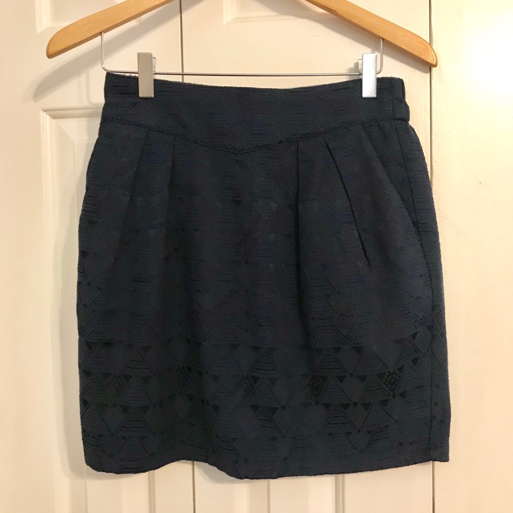 Winter mini skirt